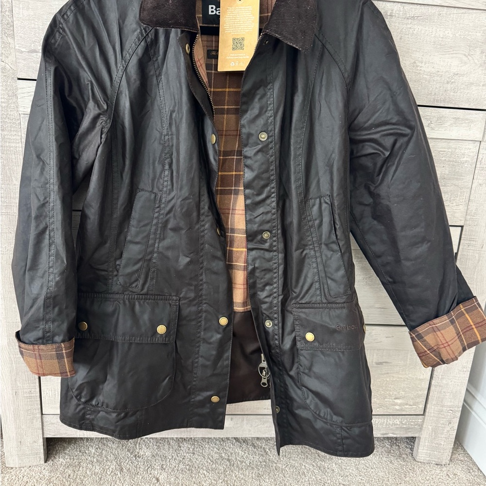 Barbour Women’s Olive Waxed Jacket